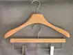 Wooden Pants Hangers Metal Hardware - - LEEVANS 7