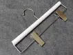 Wooden Hangers with Clips Display for Pants - - LEEVANS 4