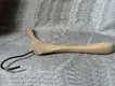 Brown Wooden Hangers Solid Wooden by LEEVANS 4