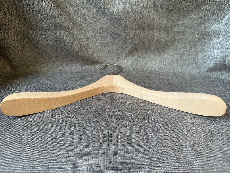 Personalized Wooden Hangers Display for Clothes by LEEVANS 3