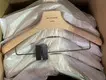 Black Wooden Hangers Wholesale Based on Bag Types and Quantity by LEEVANS 3