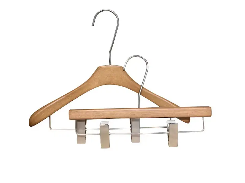 Kids Wooden Hangers Based on Types and Quantity by LEEVANS 3
