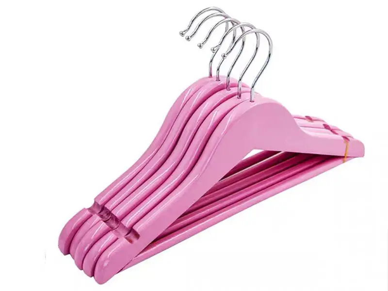 Personalised Wooden Hangers Yes - - LEEVANS 3