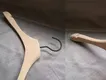 Wood Hangers with Clips Based on Quantity - - LEEVANS 5