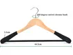 High Quality Wooden Hangers Yes by LEEVANS 3