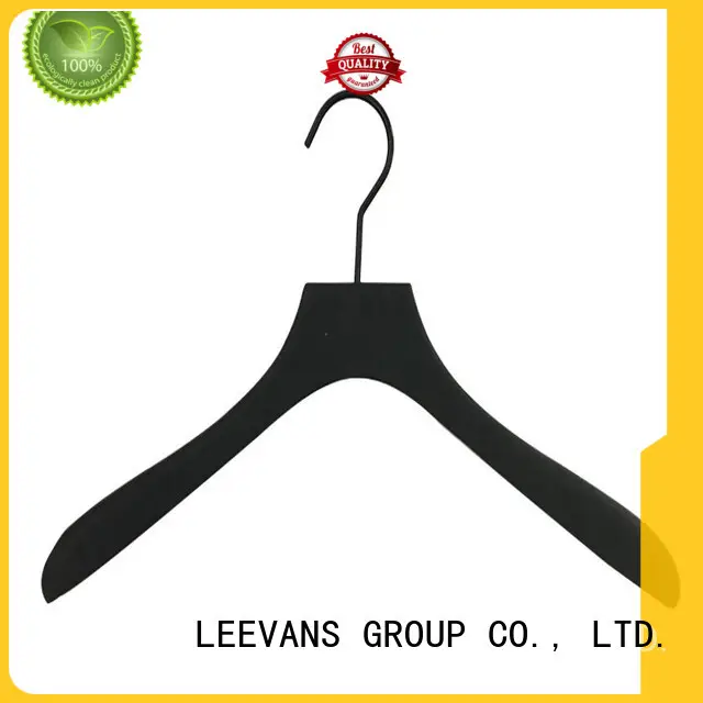 LEEVANS custom luxury wooden hangers hook for children 1