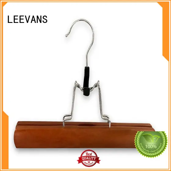 LEEVANS online black wooden hangers ash for kids 1