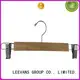 LEEVANS online wooden cloth hanger with metal hook for kids 1