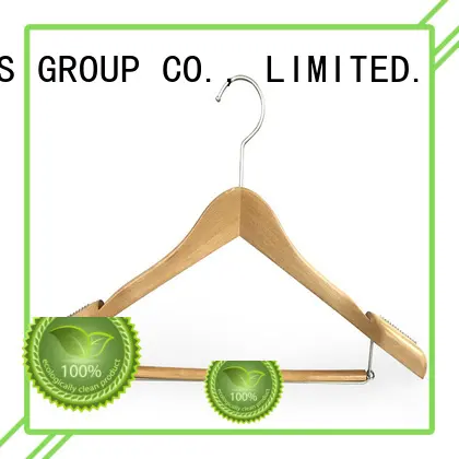 pant wooden coat hanger covered for skirt LEEVANS 1
