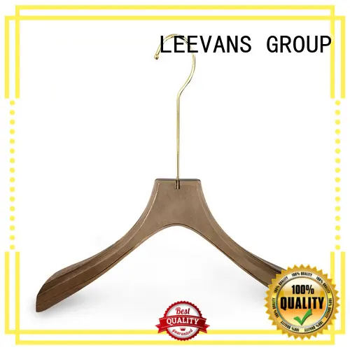 LEEVANS high grade acrylic hanger wholesale shop for jackets 1