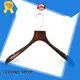 custom pink wooden hangers wholesale for kids 1