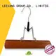 LEEVANS wooden suit hangers clips for clothes 1