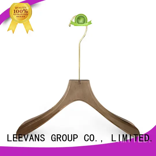 saving acrylic clothes hangers shoulder for suits LEEVANS 1