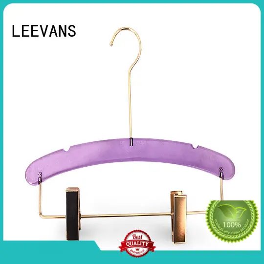 acrylic hanger wholesale promotional for jackets LEEVANS 1