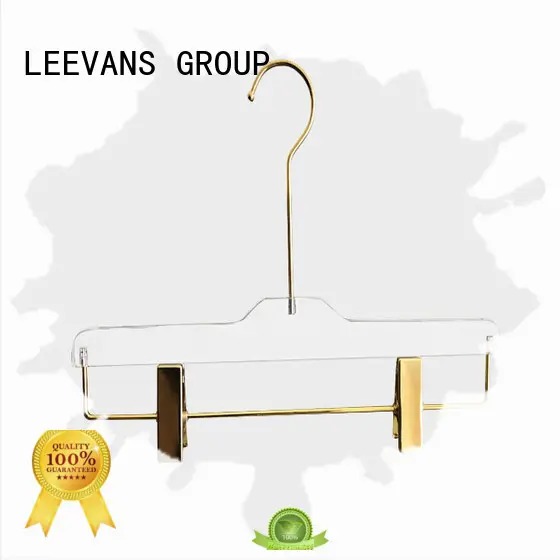 LEEVANS oem best suit hangers with wide shoulder for jackets 1