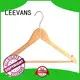 LEEVANS hot sale wooden hanger clips wholesale for pants 1