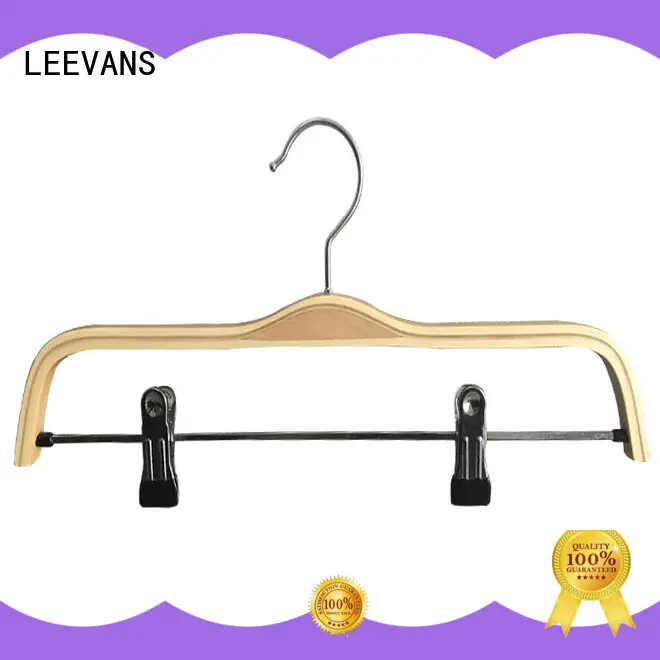 LEEVANS price childrens wooden hangers wholesale manufacturer for kids 1