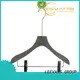 highgrade clothes hangers with clips hanger for pant LEEVANS 1
