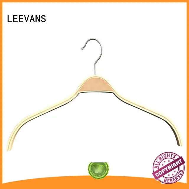 LEEVANS hot sale wooden skirt hangers quality for skirt 1