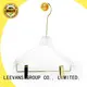 LEEVANS oem decorative clothes hangers with wide shoulder for jackets 1