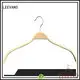 LEEVANS custom wooden shirt hangers with metal hook for clothes 1