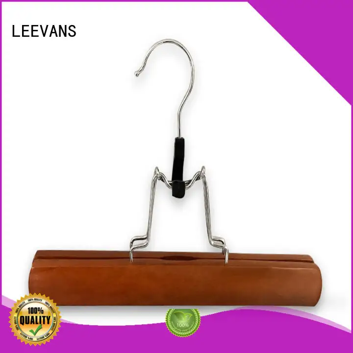 ultra wooden clothes hanger supplier for children LEEVANS 1