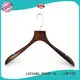 sale kids wooden hangers brown for skirt LEEVANS 1