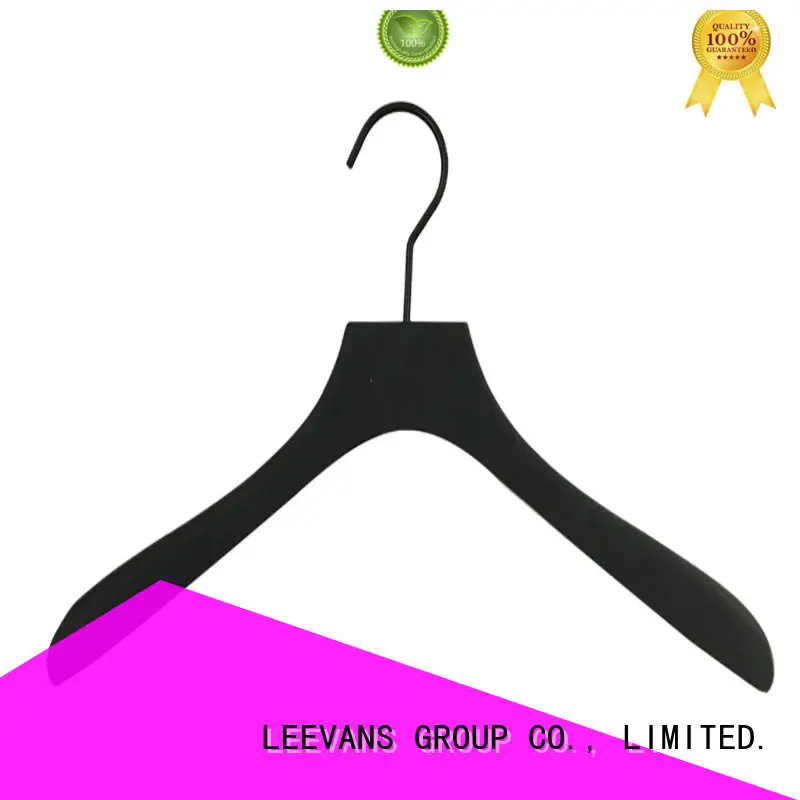 hot sale brown wooden hangers supplier for trouser 1