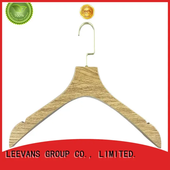 LEEVANS online decorative wooden hangers manufacturer for pants 1