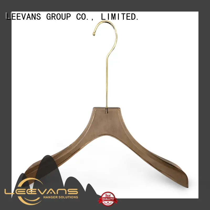plexiglas acrylic hangers wholesale wholesale for jackets LEEVANS 1