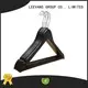 garment wooden hanger clips with metal hook for clothes LEEVANS 1