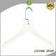 LEEVANS fashion personalized wooden hangers adjustable for skirt 1