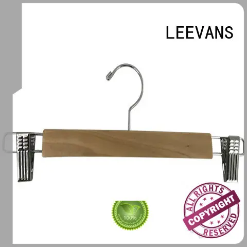 fashion wooden trouser hanger hook wholesale for pants 1