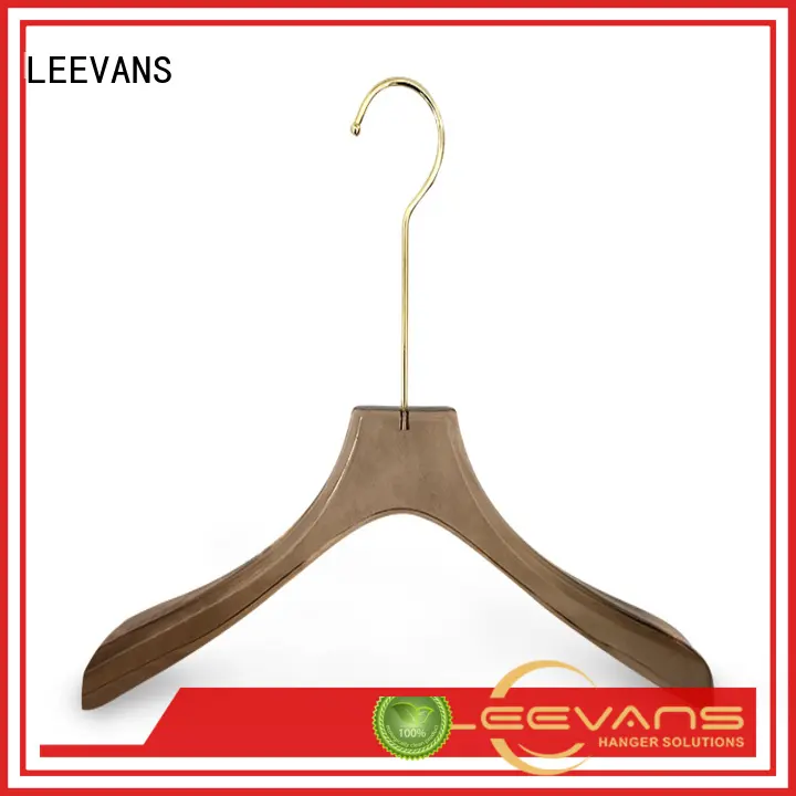 LEEVANS high grade custom hangers with names highgrade for pant 1
