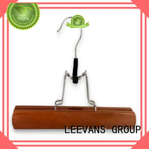 custom wooden hangers wholesale rubber manufacturerfor skirt 1