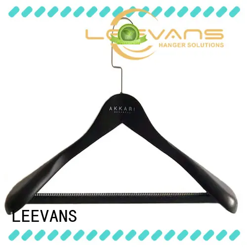 LEEVANS online wooden trouser hanger manufacturer for pants 1
