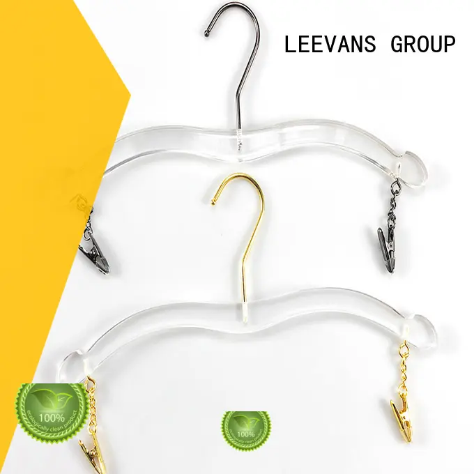 LEEVANS oem acrylic hanger supplier for suits 1