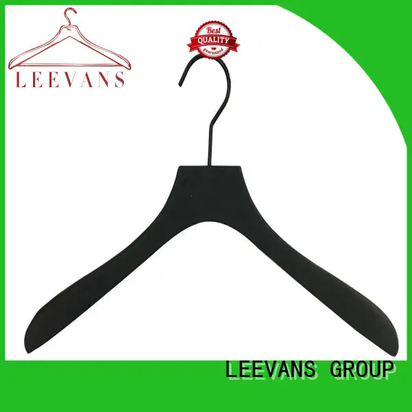 LEEVANS hot sale wooden hangers wholesale manufacturer for children 1