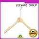 LEEVANS extension wooden coat hanger manufacturer for trouser 1