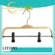 LEEVANS pants custom wooden hangers manufacturer for children 1