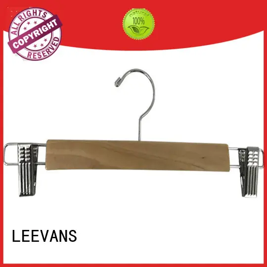 fashion wooden dress hangers hotel supplier for trouser 1