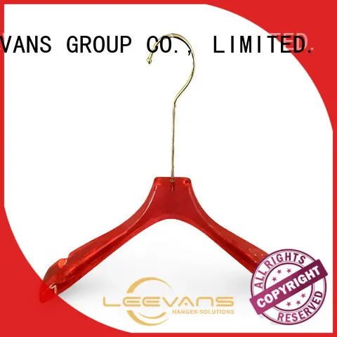 LEEVANS space white coat hangers wholesale for jackets 1