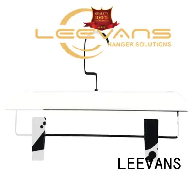 LEEVANS extension wooden dress hangers supplier for trouser 1