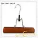 LEEVANS fashion custom wooden hangers wholesale for pants 1