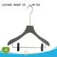 hot sale clothes hangers with clips coat with wide shoulder for casuals 1
