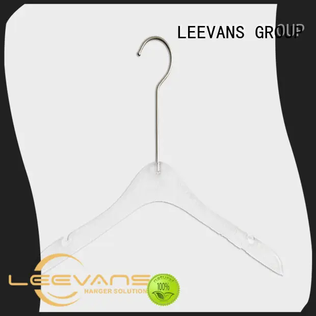 LEEVANS fashion acrylic hanger wholesale for casuals 1