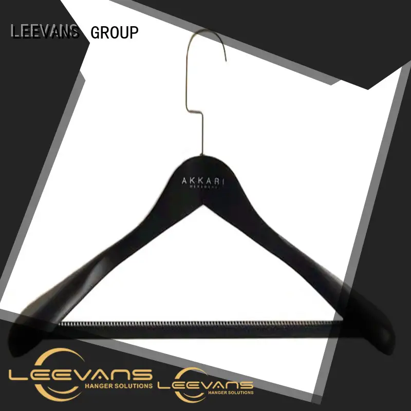 fashion wooden trouser hanger luxury  manufacturer for children 1