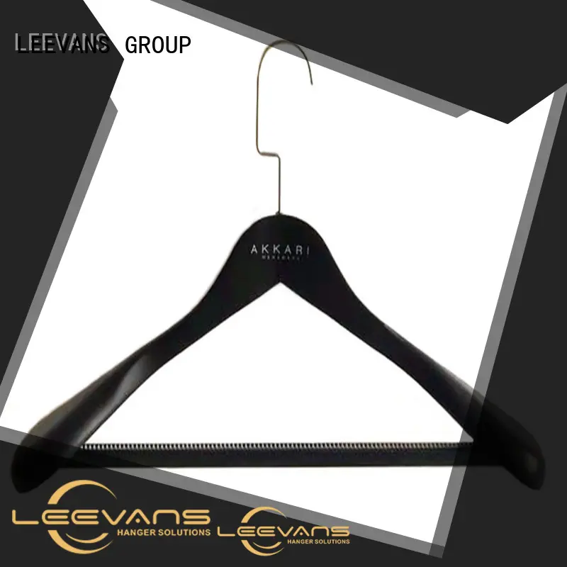fashion wooden trouser hanger luxury  manufacturer for children 1