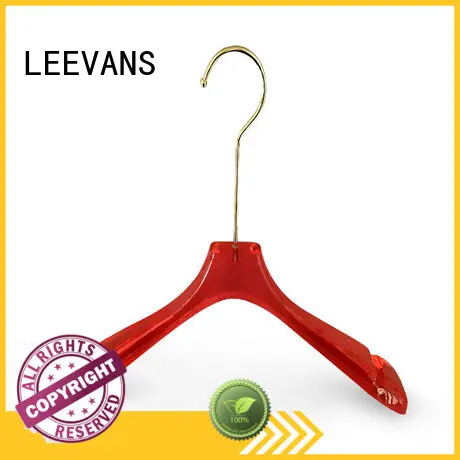 LEEVANS acrylic acrylic hanger supplier for suits 1