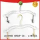 oem acrylic hanger closet with wide shoulder for casuals 1